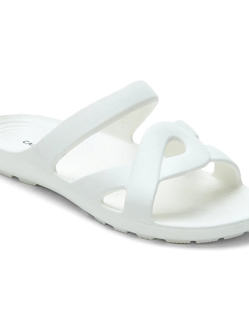 GCW-7001 White Women's Flip Flops